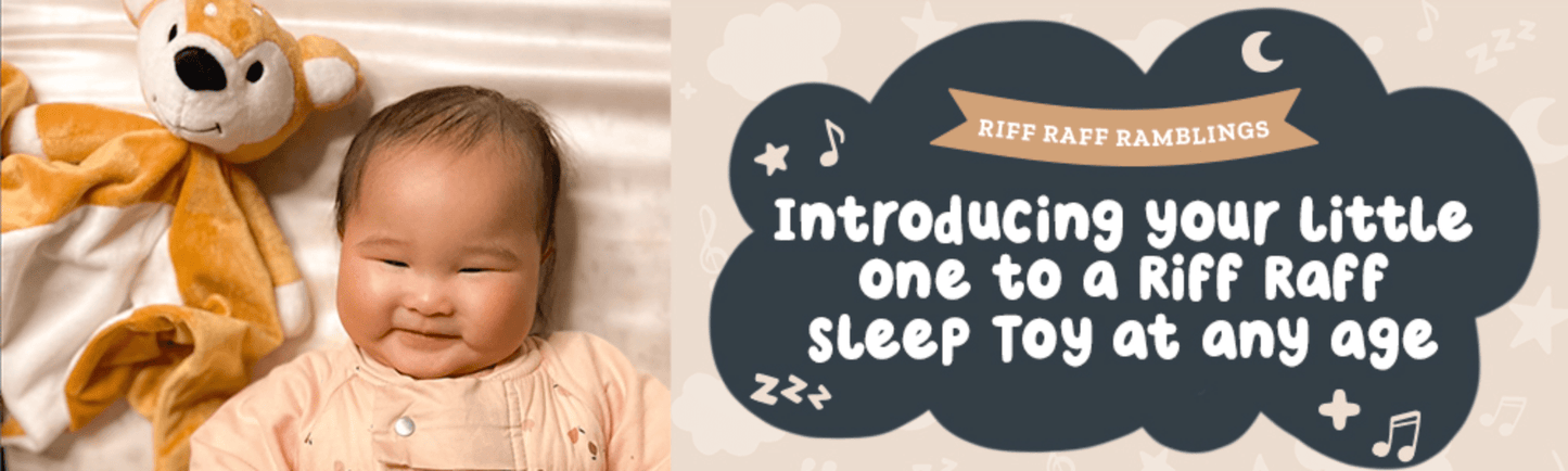 Introducing Your Little One to a Riff Raff Sleep Toy At Any Age - Riff Raff Baby US