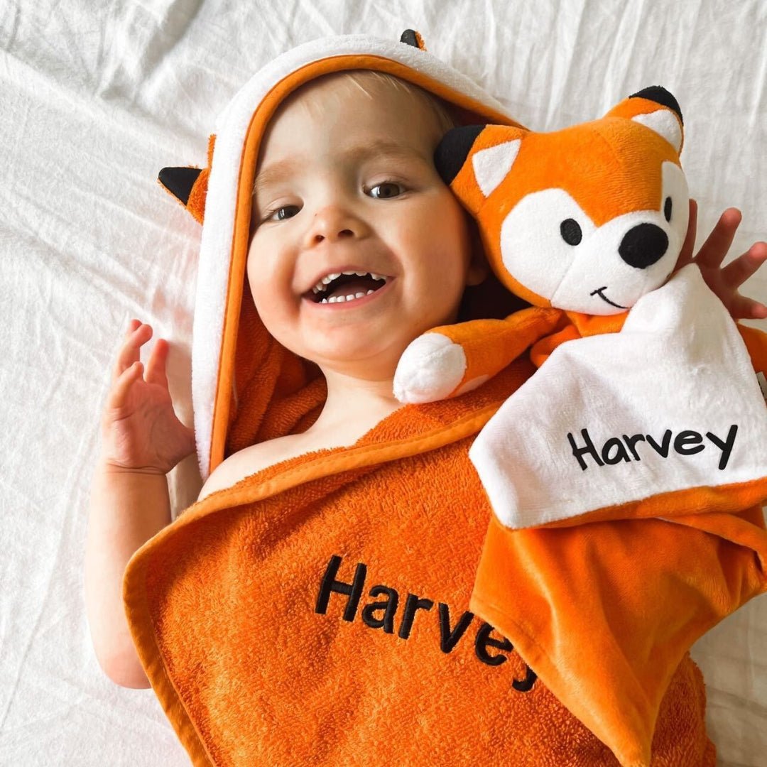 Hooded Towel - Riff The Fox - Riff Raff Baby US