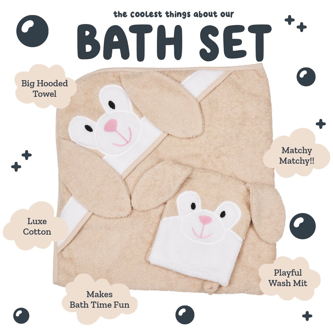 Hooded Towel - Clover The Bunny - Riff Raff Baby US