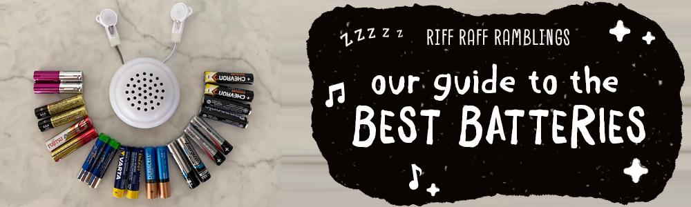 V2 Battery Brands Recommended by Riff Raff  - Riff Raff Baby US