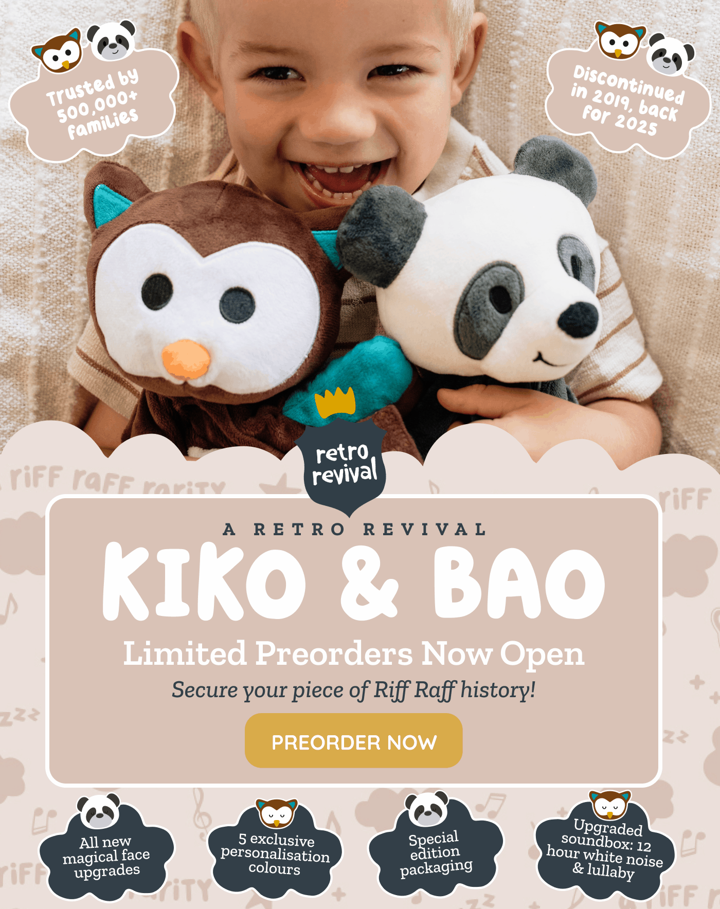 Baby Products & White Noise Toys – Riff Raff Baby US