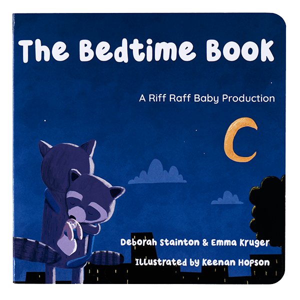 Bedtime Book - Bandit The Raccoon - Riff Raff Baby US
