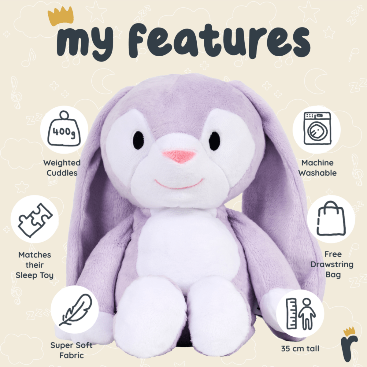 Big Bestie - Petal the Bunny - Riff Raff Baby US