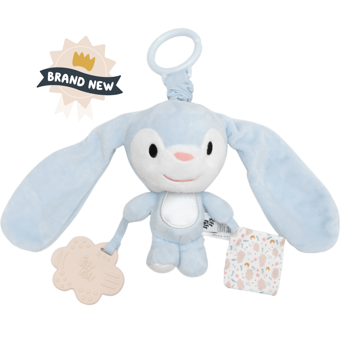 Sensory Pram Toy - Billy the Bunny - Riff Raff Baby US