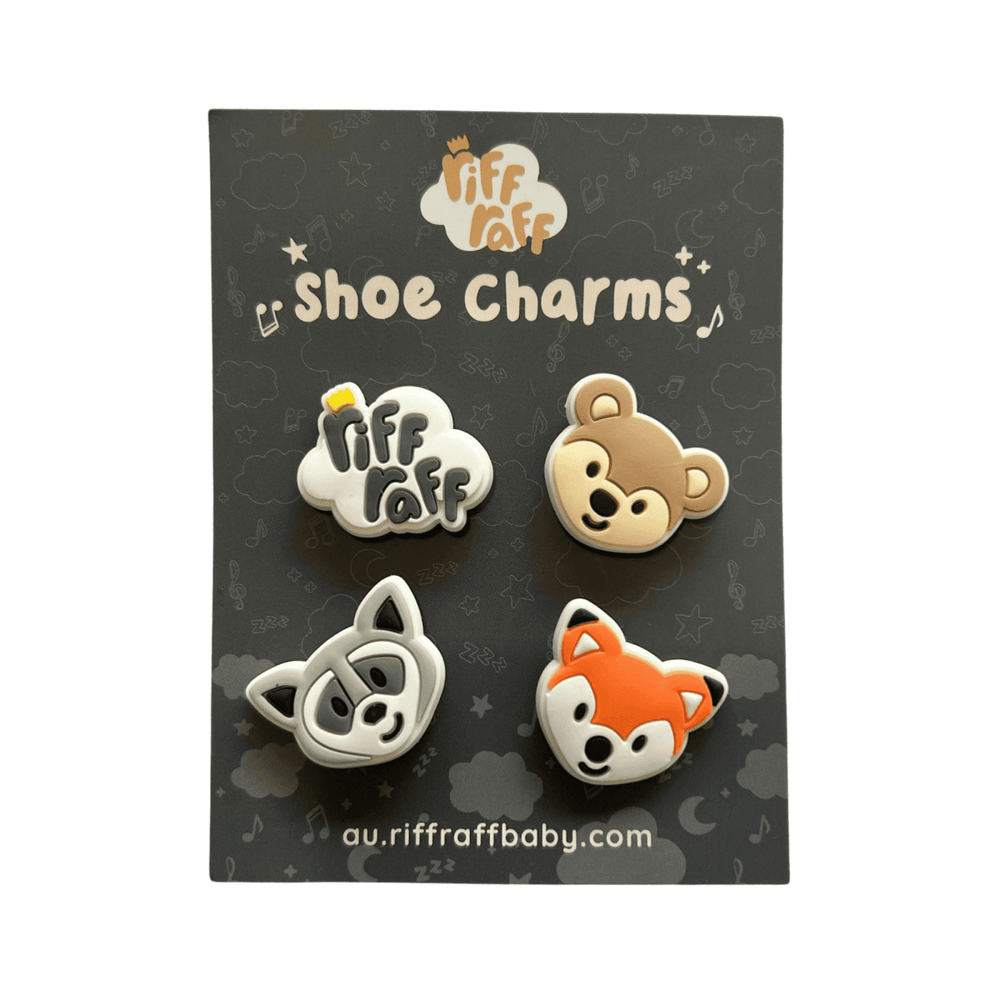Shoe Charms (Set of 4 Riff Raff Besties) - Riff Raff Baby US
