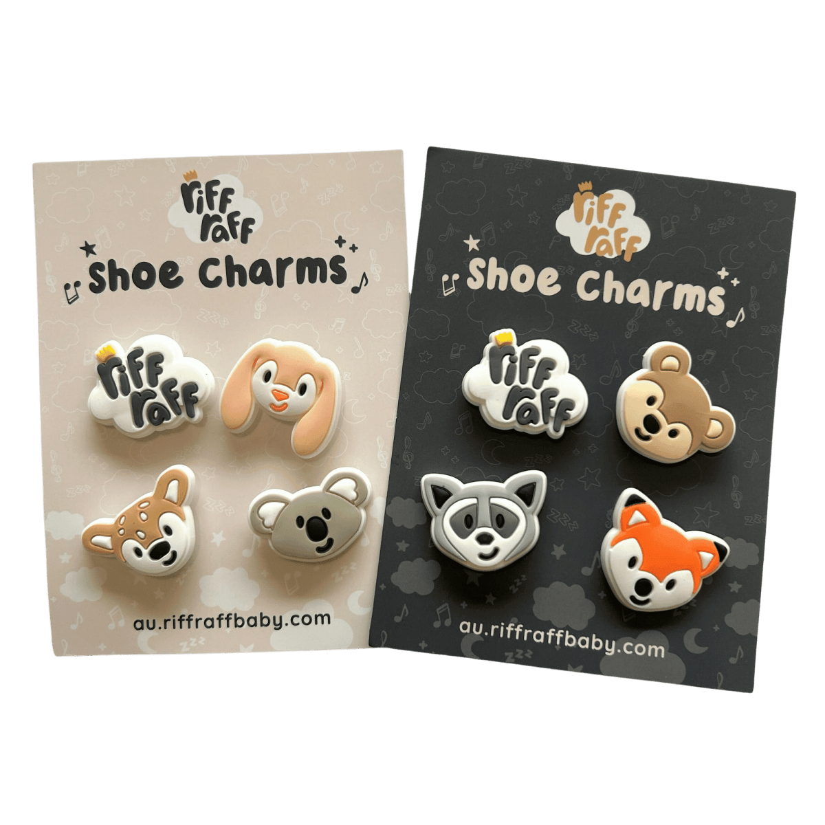 Shoe Charms (Set of 4 Riff Raff Besties) - Riff Raff Baby US