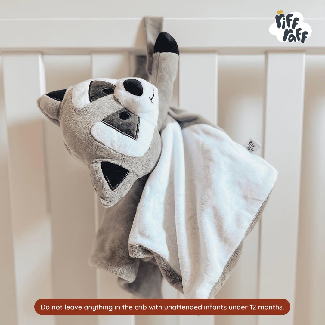 Sleep Toy - Bandit The Raccoon - Riff Raff Baby US