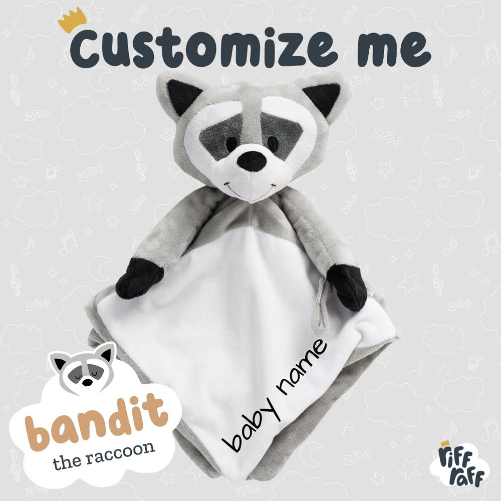 
                      
                        Sleep Toy - Bandit The Raccoon - Riff Raff Baby US
                      
                    