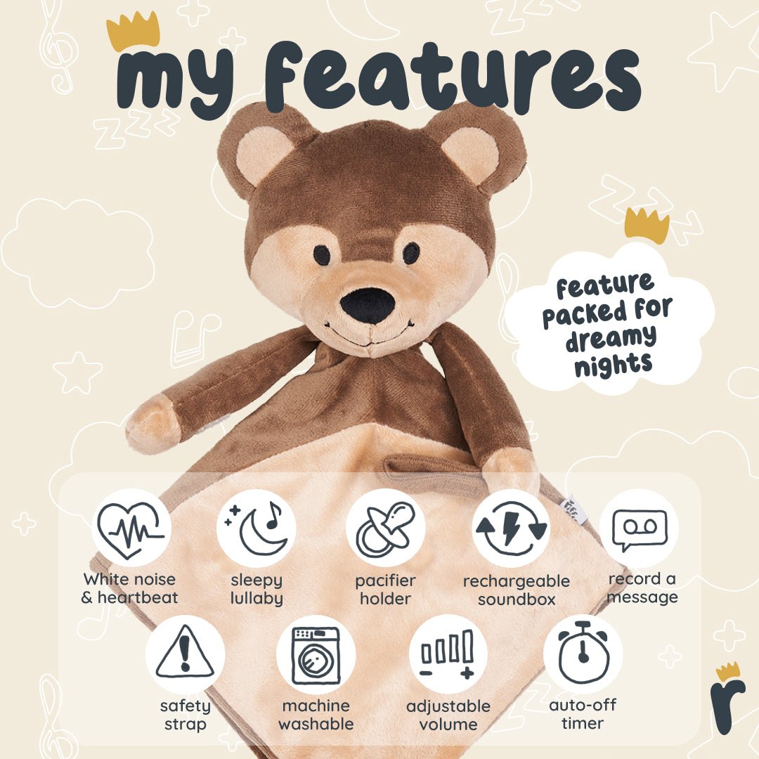 Sleep Toy - Banjo The Bear - Riff Raff Baby US