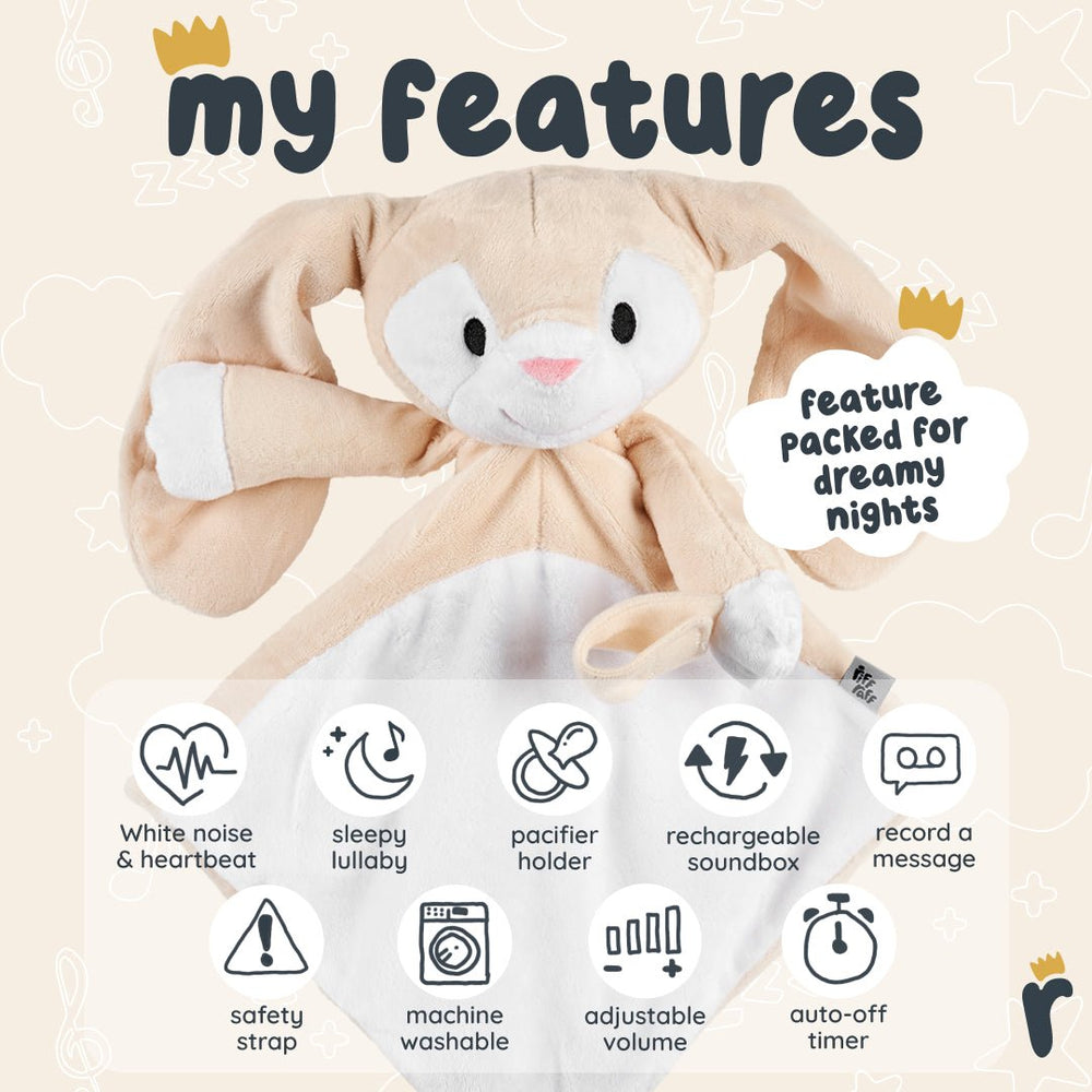 Sleep Toy - Clover The Bunny - Riff Raff Baby US