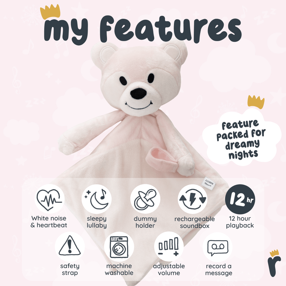 Sleep Toy - Lulu the Bear - Riff Raff Baby US
