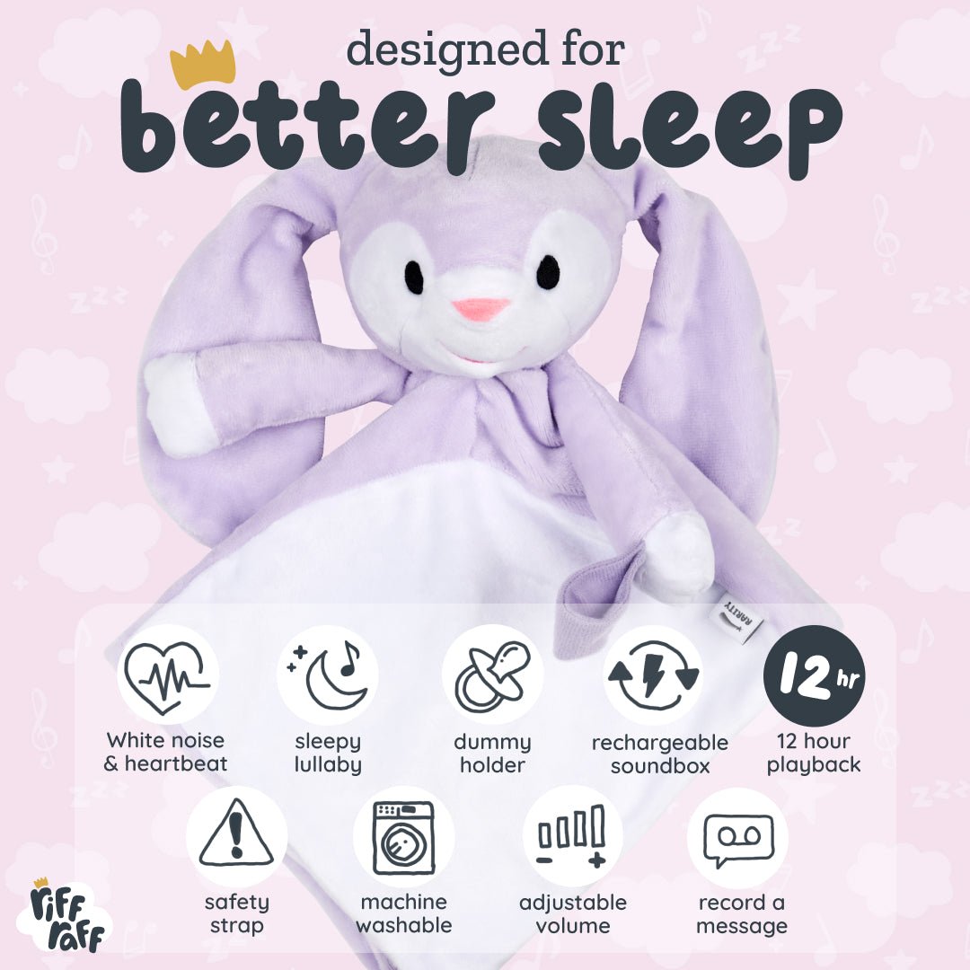 Sleep Toy - Petal The Bunny - Riff Raff Baby US