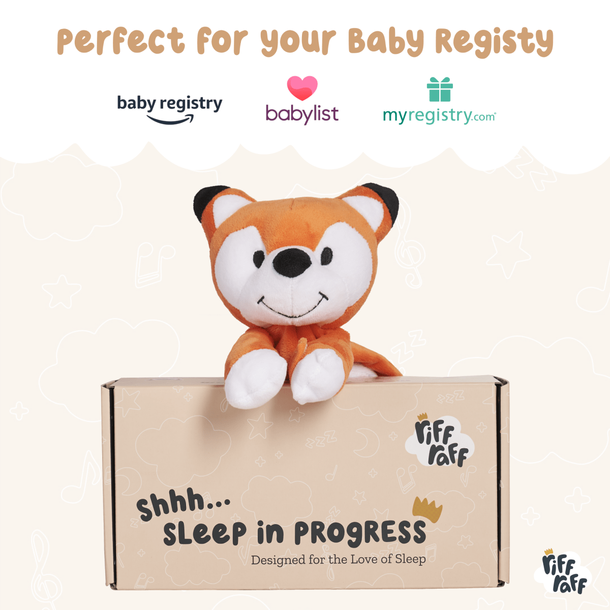 Sleep Toy - Riff The Fox - Riff Raff Baby US