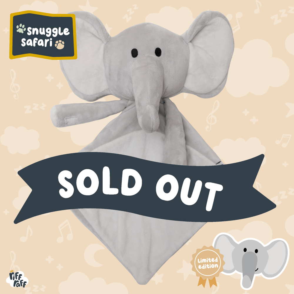 Sleep Toy - Stampy the Elephant - Riff Raff Baby US