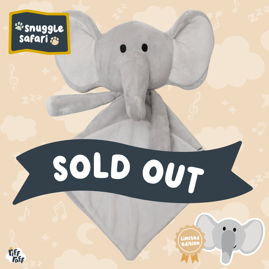 Sleep Toy - Stampy the Elephant - Riff Raff Baby US