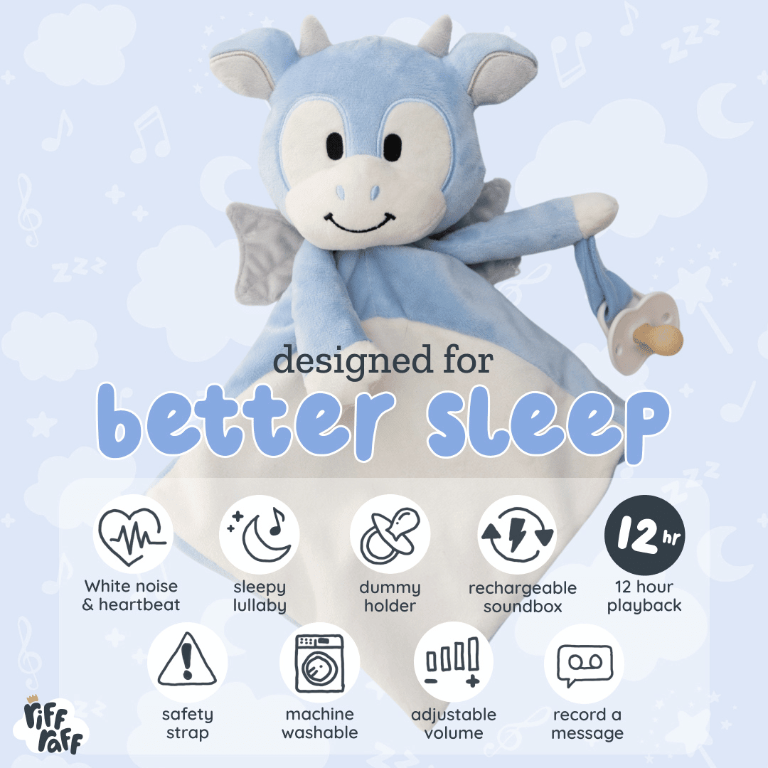 Sleep Toy - Stormy the Dragon - Riff Raff Baby US