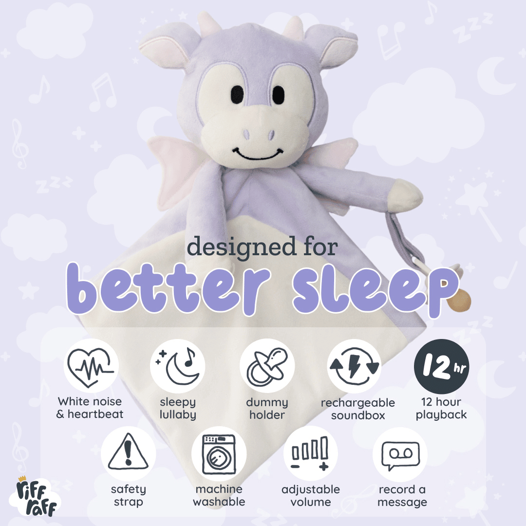 Sleep Toy - Twinkle the Dragon - Riff Raff Baby US