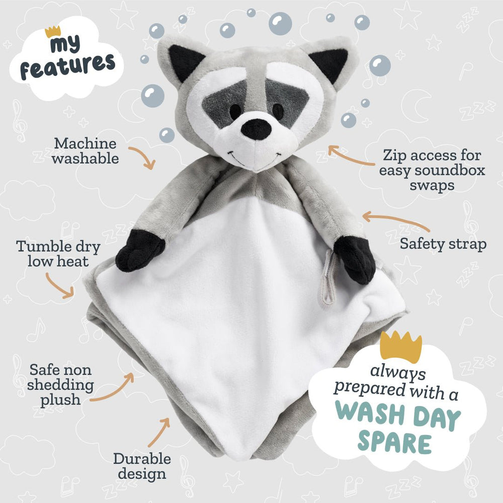 
                      
                        Wash Day Spare Plush - Bandit The Raccoon - Riff Raff Baby US
                      
                    