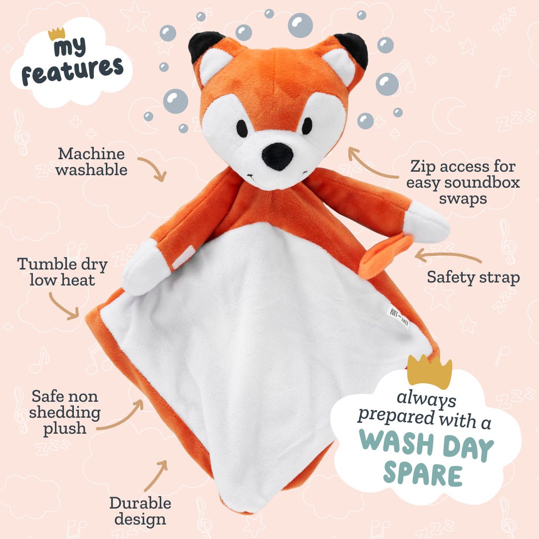Wash Day Spare Plush - Riff The Fox – Riff Raff Baby US