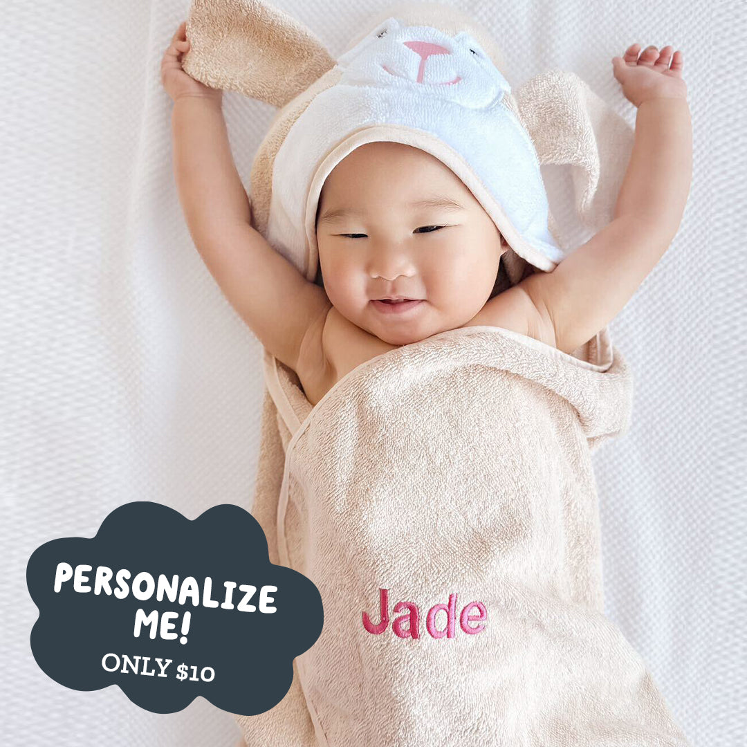 Clover Bunny Riff Raff Hooded Towel - Clover The Bunny – Riff Raff Baby US